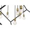Z-Lite Vertical 7 Light Pendant, Bronze + Olde Brass 478P44-BRZ-OBR - alternate 5